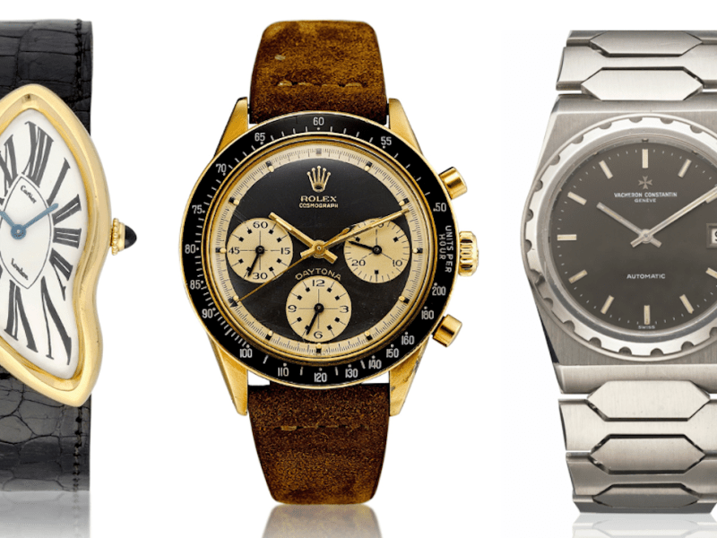 Most Notable Watches Auctioned in November 2021