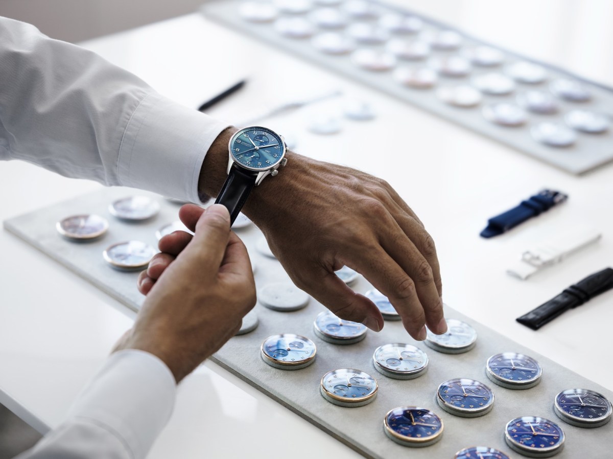 IWC Launches Individualization Services for Portugieser Chronograph in Dubai and Shanghai
