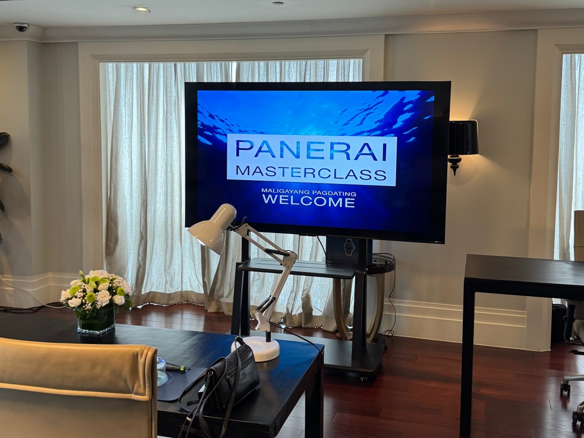 Panerai Holds Manila Watchmaking Masterclass